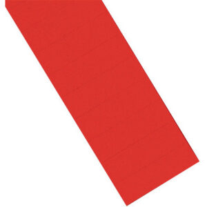 MAGNETOP. Ferrocard Etiketten    60x15mm 1286306   rot                  115 Stück