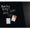 MAGNETOP. Design-Glasboard   2000x1000mm 13409012  schwarz, magnetisch