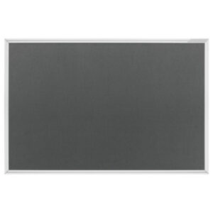 MAGNETOP. Design-Pinnboard SP 1415001   Filz, grau         1500x1000mm