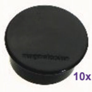 MAGNETOP. Magnet Discofix Color     40mm 1662012   schwarz, ca. 2.2 kg    10 Stk.