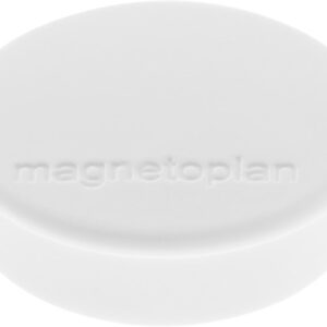 MAGNETOP. Magnet Discofix Hobby     24mm 1664500   weiss, ca. 0.3 kg      10 Stk.