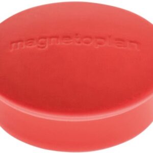 MAGNETOP. Magnet Discofix Mini      19mm 1664606   rot                    10 Stk.