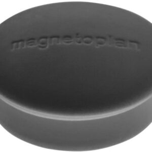 MAGNETOP. Magnet Discofix Mini      19mm 1664612   schwarz                10 Stk.