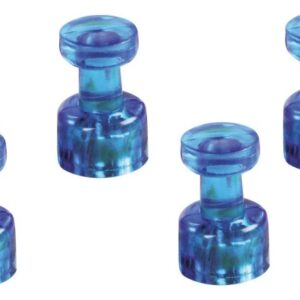MAGNETOP. magnet. Memohalter     18x11mm 1666114   dunkelblau              4 Stk.