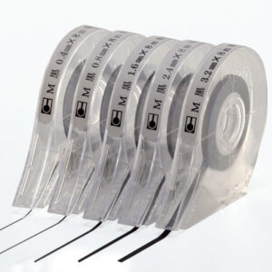 MAGNETOP. Zeichenband              3,2mm 40128     schwarz, selbstkl.