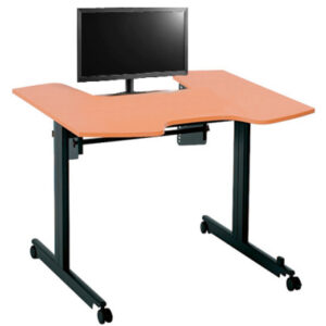 NEUTRAL   Höhenverstellbarer Tisch 1213      schwarz/ Buche