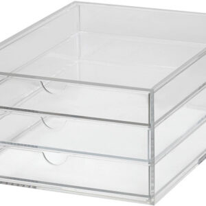 MAUL      Schubladenbox Acryl         A4 1950405   3 Fächer