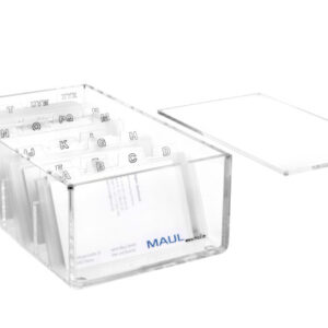 MAUL      Visitenkartenbox 1956305   Acryl