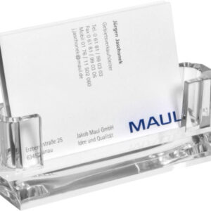 MAUL      Visitenkarten-Halter Acryl 19594 05  glasklar