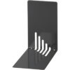 MAUL      Bücherstützen      14x8,5x14cm 3501090   schwarz, Metall        2 Stück