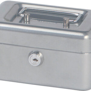 MAUL      Geldkassette 1 15,2x12,5x8,1cm 5610195   silber