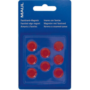 MAUL      Magnete                   15mm 6175225   rot                    8 Stück