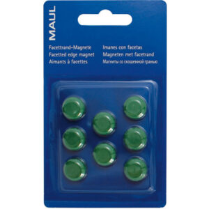 MAUL      Magnete                   15mm 6175255   grün                   8 Stück