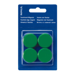 MAUL      Magnete                   30mm 6177255   grün                   4 Stück