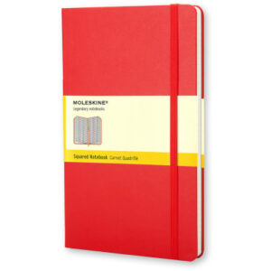 MOLESKINE Notizbuch Classic           A5 033-8     kariert                    rot