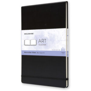 MOLESKINE Aquarell-Skizzenbuch        A4 194-6                            schwarz