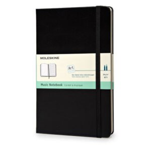 MOLESKINE Music Notebook              A5 310-0                            schwarz
