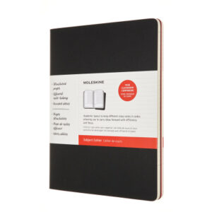 MOLESKINE Notizheft Karton            A4 602503    liniert,BK/cranb.,120S. 2 Stk.