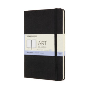 MOLESKINE Skizzenbuch HC     18.2x11.8cm 603098    Medium, schwarz, 88 Seiten