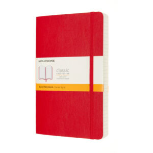 MOLESKINE Notizbuch SC              L/A5 606211    liniert,scharlachrot,192 S.