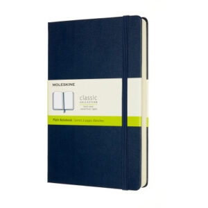 MOLESKINE Notizbuch HC              L/A5 606242    blanko,saphir,208 S.