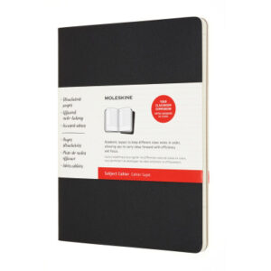 MOLESKINE Notizheft Studien       XLarge 620282    liniert,schwarz,160B.   2 Stk.