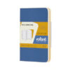 MOLESKINE Notizheft        2x 10.5x6.5cm 620541    liniert,feilchen/bernst.,56S.