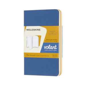 MOLESKINE Notizheft        2x 10.5x6.5cm 620558    blanko,feilchen/bernst.,56 S.