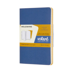 MOLESKINE Notizheft        2x 14x1.1x9cm 620565    liniert, korall/marine, 80 S.