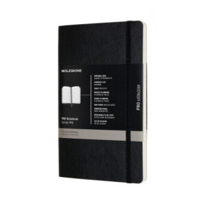 MOLESKINE Notizbuch Pro          21x13cm 620787    schwarz, 192 Seiten