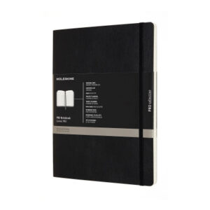 MOLESKINE Notizbuch Pro      25x1,3x19cm 620831    schwarz, 192 Seiten