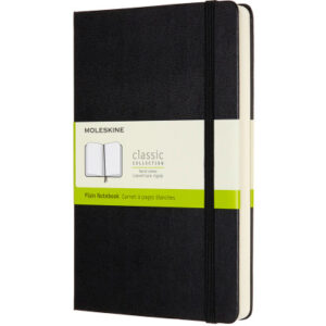 MOLESKINE Notizbuch HC              L/A5 628004    liniert, schwarz, 400 Seiten
