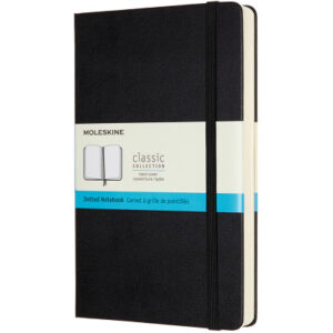 MOLESKINE Notizbuch HC              L/A5 628035    gepunktet, schwarz,400 Seiten