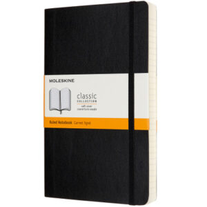 MOLESKINE Notizbuch SC              L/A5 628042    liniert, schwarz, 400 Seiten
