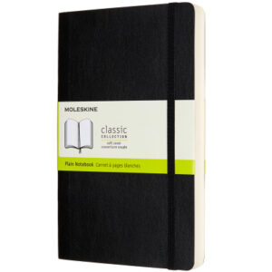 MOLESKINE Notizbuch SC              L/A5 628066    blanko, schwarz,    400 Seiten