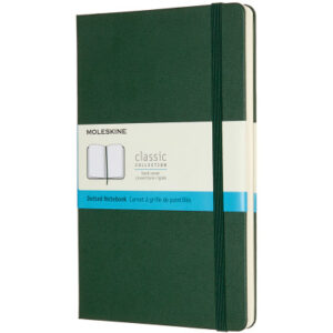 MOLESKINE Notizbuch HC              L/A5 629094    gepunktet, myrtengrün, 240 S.