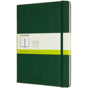 MOLESKINE Notizbuch XL HC        25x19cm 629117    blanko, myrtengrün, 192 S.
