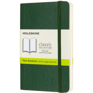 MOLESKINE Notizbuch SC              P/A6 629155    blanko, myrtengrün, 192 S.