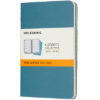 MOLESKINE Notizbuch Karton       3x P/A6 629582    liniert, lebhaftes blau,64 S.