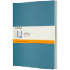 MOLESKINE Notizheft XL        3x 25x19cm 629605    liniert,lebhaftes blau,120 S.