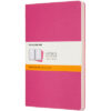 MOLESKINE Notizbuch Karton       3x L/A5 629650    liniert,kinetisches pink,80S.