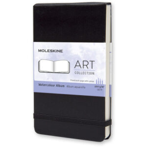 MOLESKINE Aquarell-Skizzenbuch        A6 705601    blanko                 schwarz
