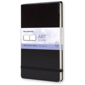 MOLESKINE Aquarell-Skizzenbuch        A5 705625    blanko                 schwarz