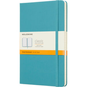 MOLESKINE Notizbuch                 L/A5 715345    liniert, HC, Riff Blau