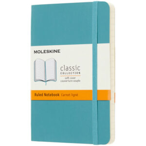 MOLESKINE Notizbuch                 P/A6 715468    liniert, SC, Riff Blau