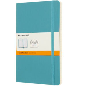 MOLESKINE Notizbuch                 L/A5 715505    liniert, SC, Riff Blau