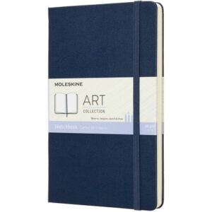 MOLESKINE Skizzenbuch               L/A5 715611    165g, HC, Saphir