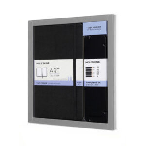 MOLESKINE Skizzen Set L/A5 717585    HC, noir, Zeichenstift-Set