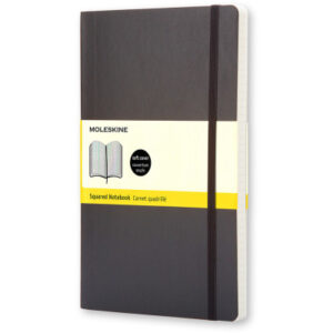 MOLESKINE Notizbuch Soft              A5 718-6     kariert                schwarz