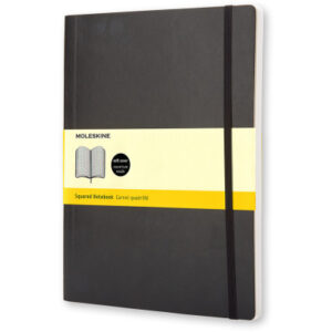MOLESKINE Notizbuch Soft              XL 724-7     kariert                schwarz